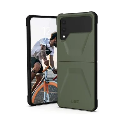 Cover Samsung Z Flip 4 Civilian Case Uag - Olive Drab